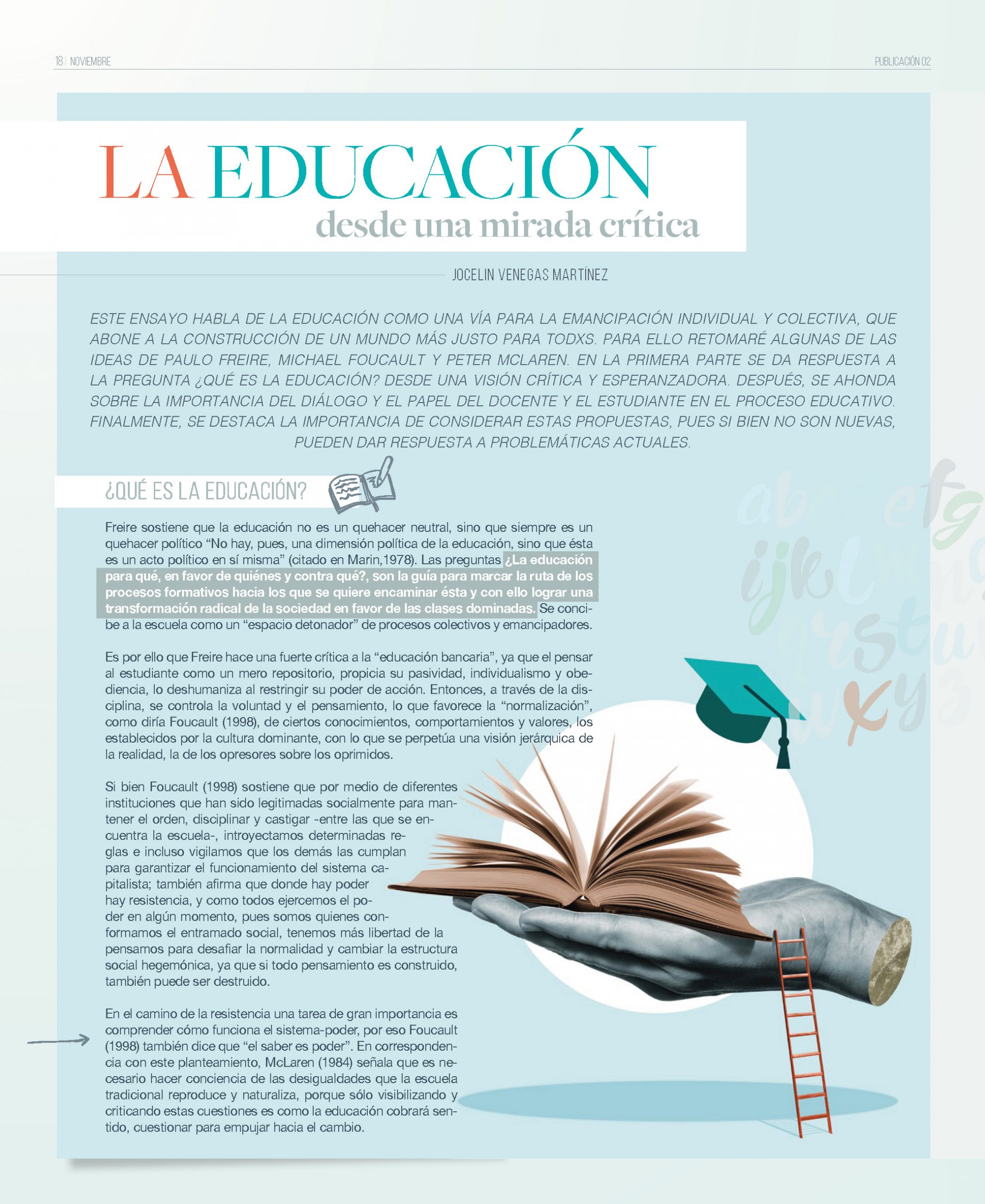 Revista Fuera del Aula - Número 02 - La educación desde una mirada crítica