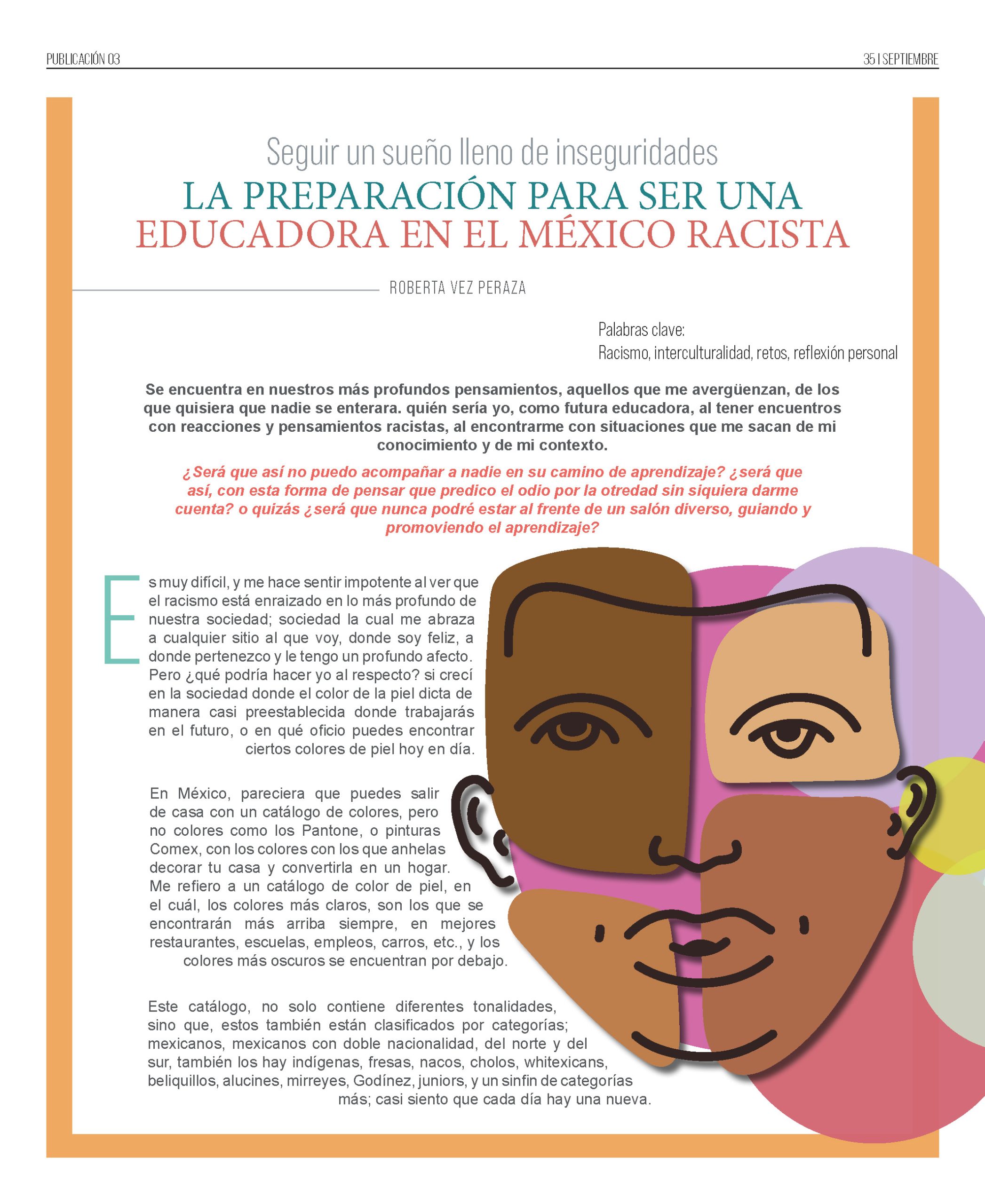 Seguir un sueño lleno de inseguridades: la preparación para ser una educadora en el México racista